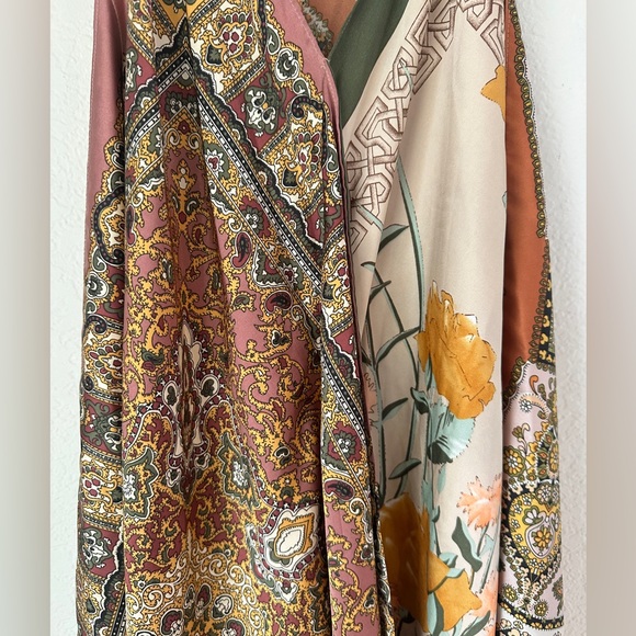 Anthropologie / TINY Sebou Scarf Mixed Print Dress XS - Picture 5 of 7